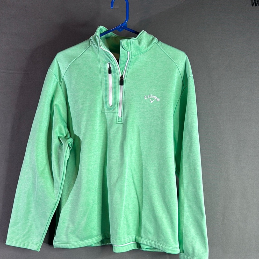Callaway Green Quarter-Zip men’s‎ Pullover size large